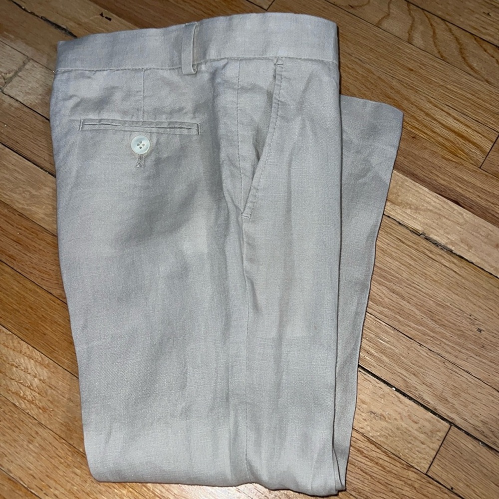 Linen trousers
